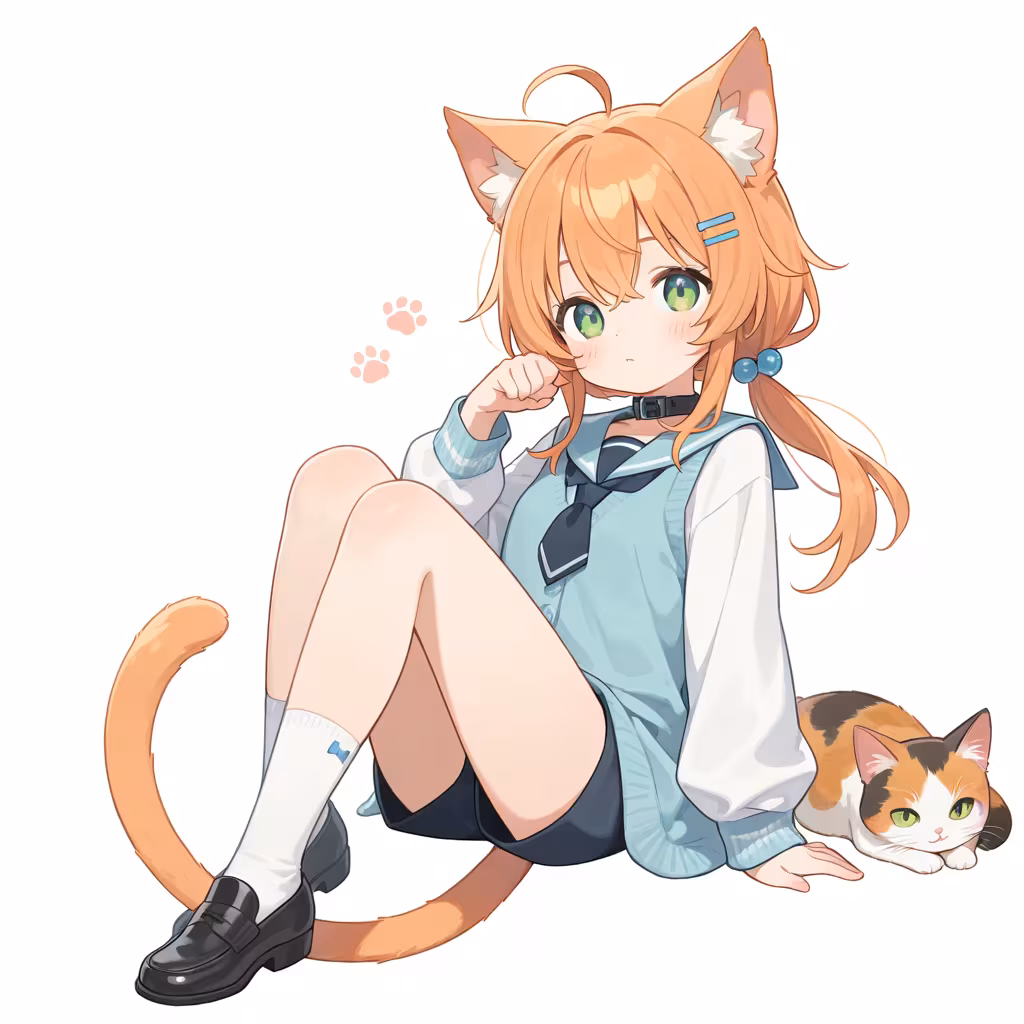 猫しっぽの作例