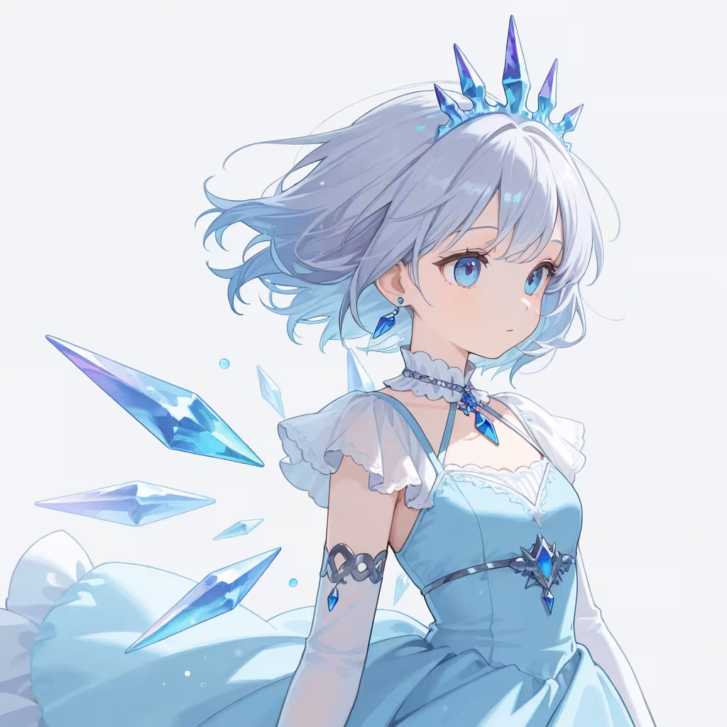 クリスタルの作例
