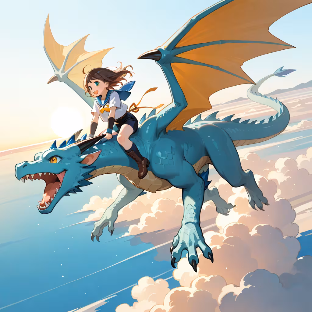 ドラゴンの作例