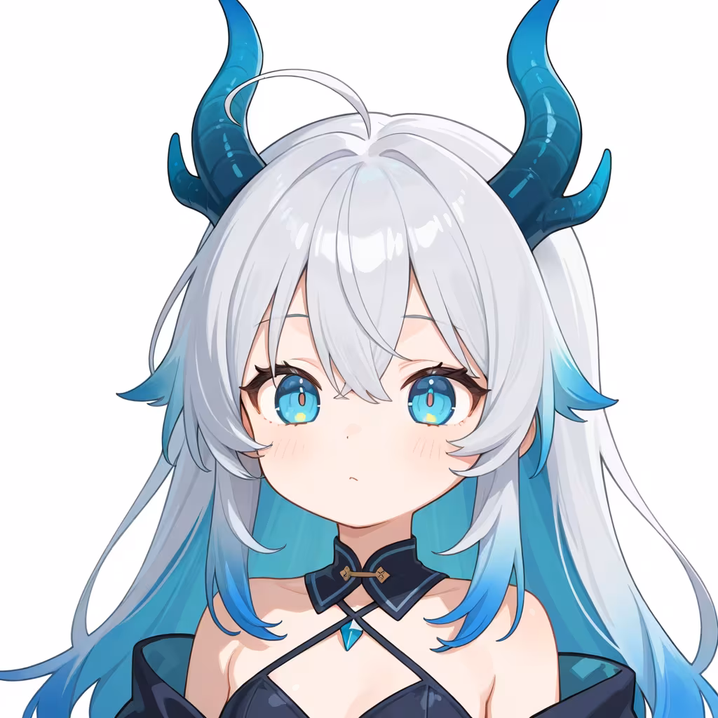 ドラゴンの角の作例