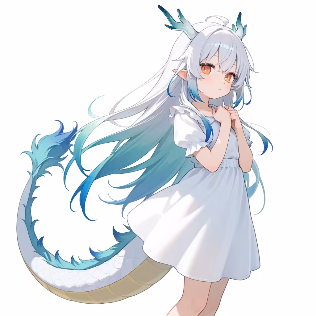 ドラゴンの尻尾の作例