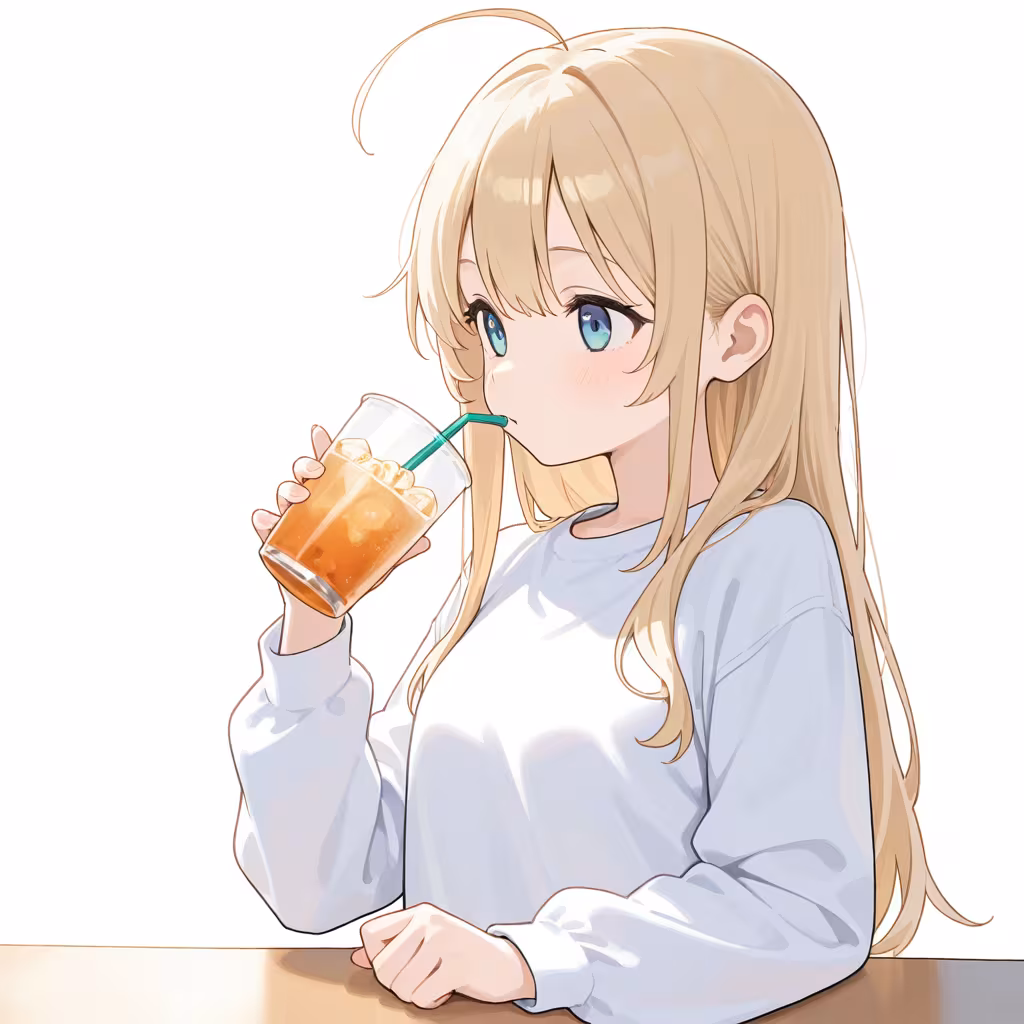飲み物の作例