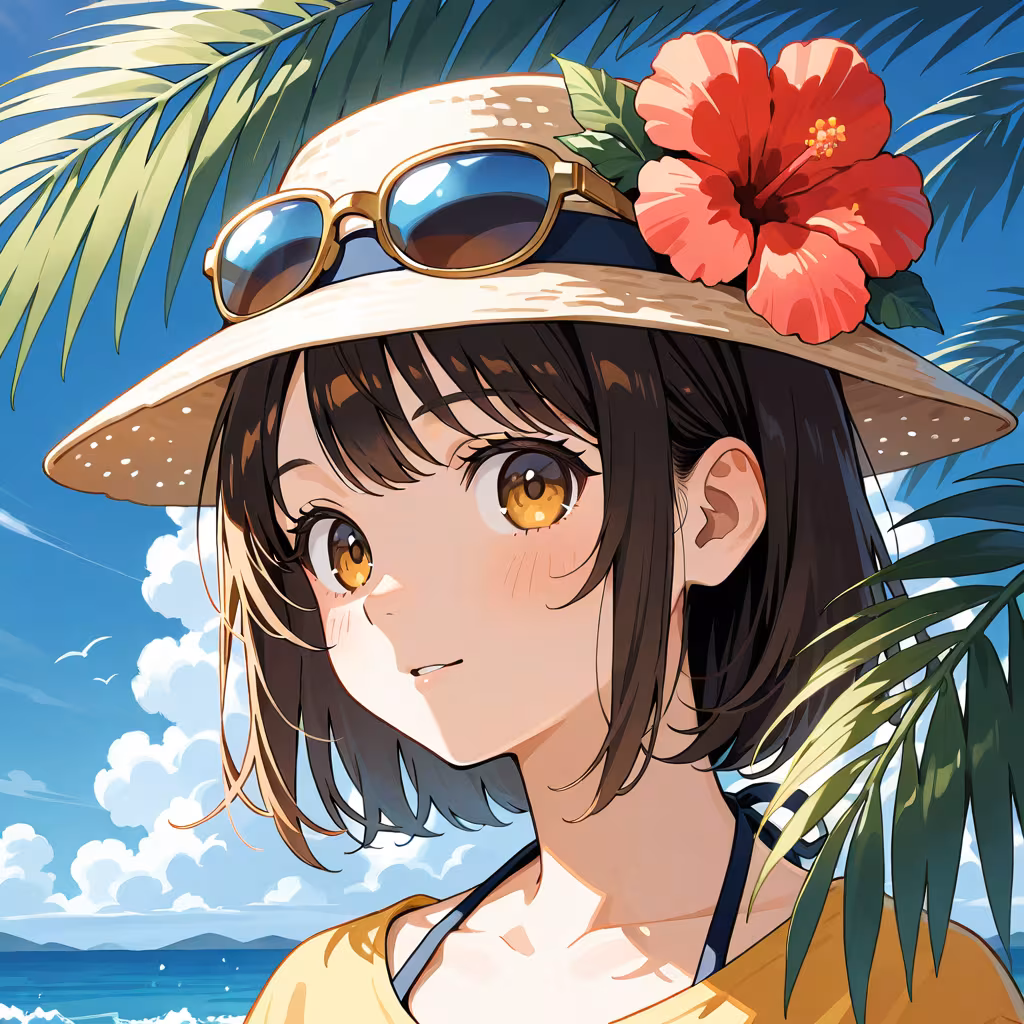 ハイビスカスの作例