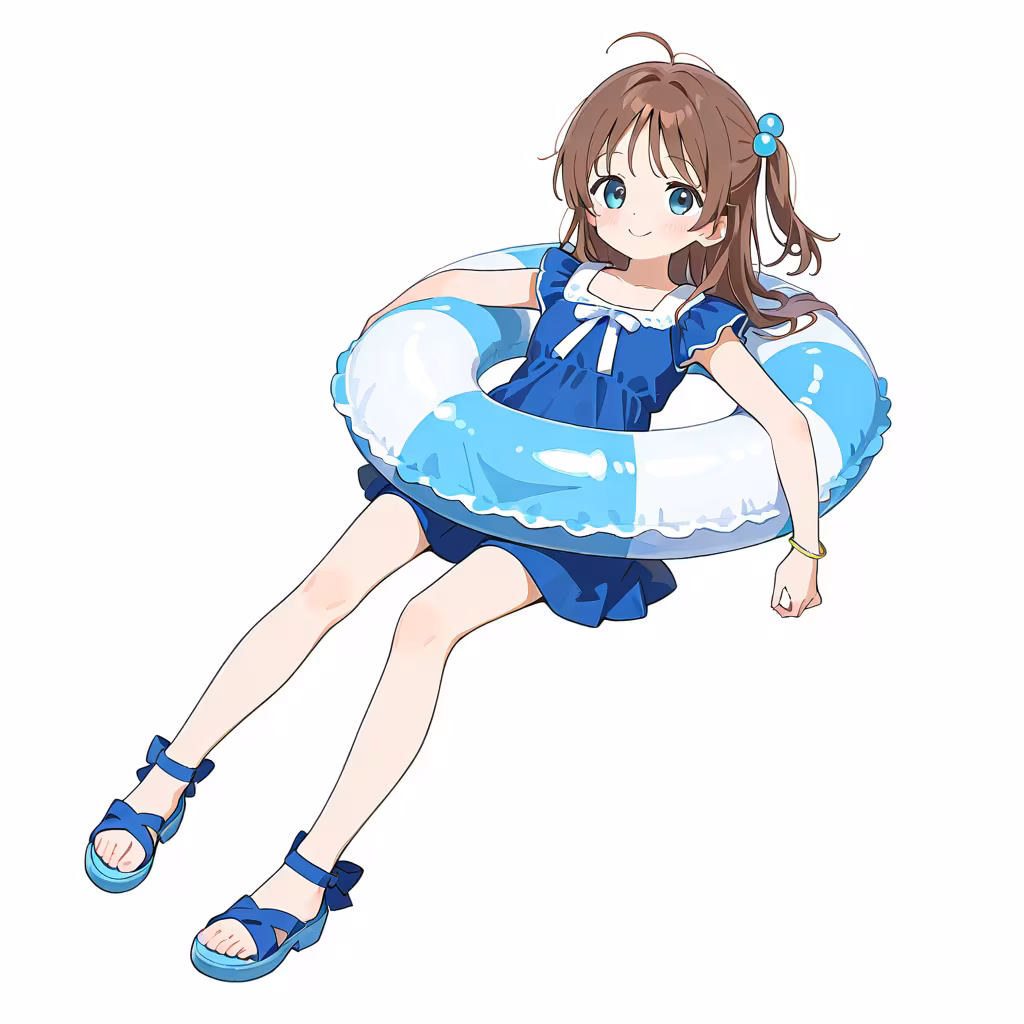 浮き輪の作例