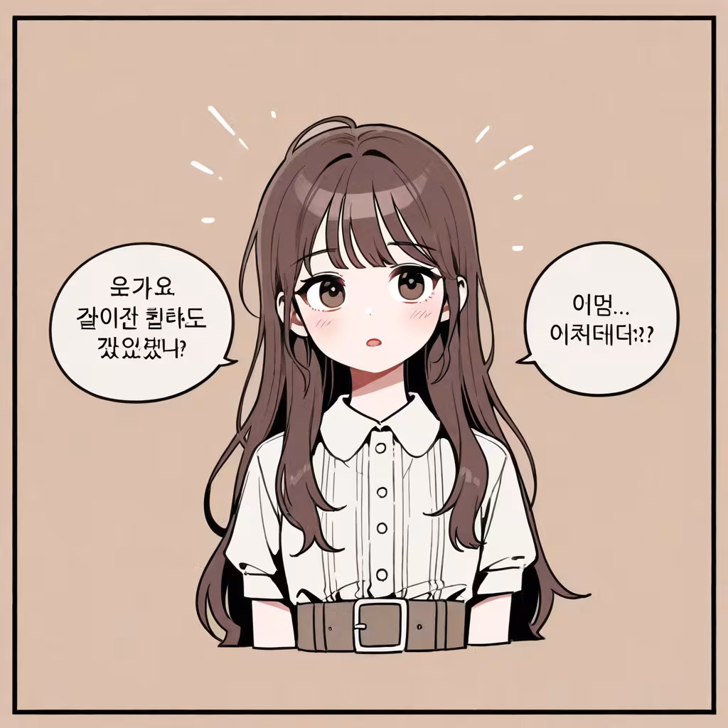 韓国語テキストの作例
