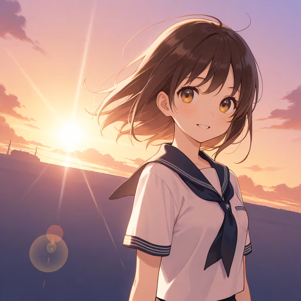 レンズフレアの作例