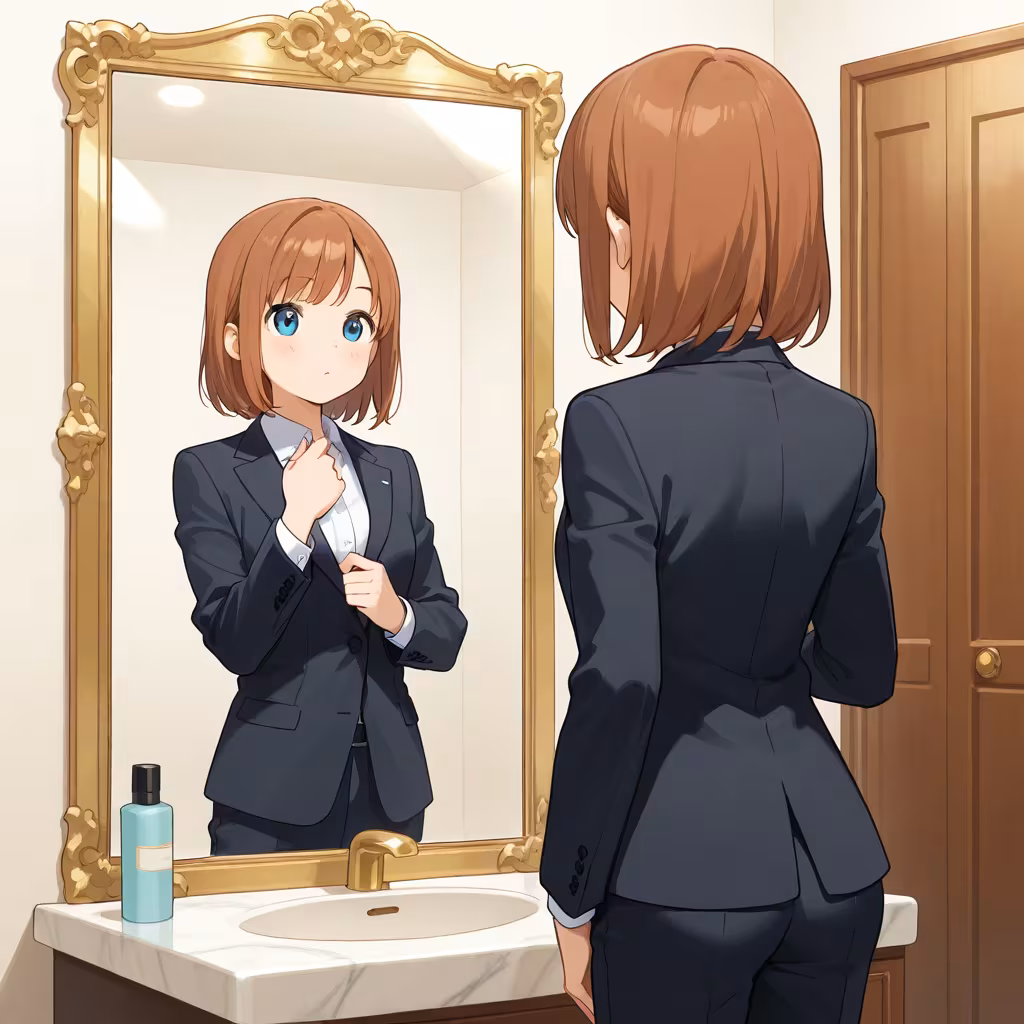 鏡の作例