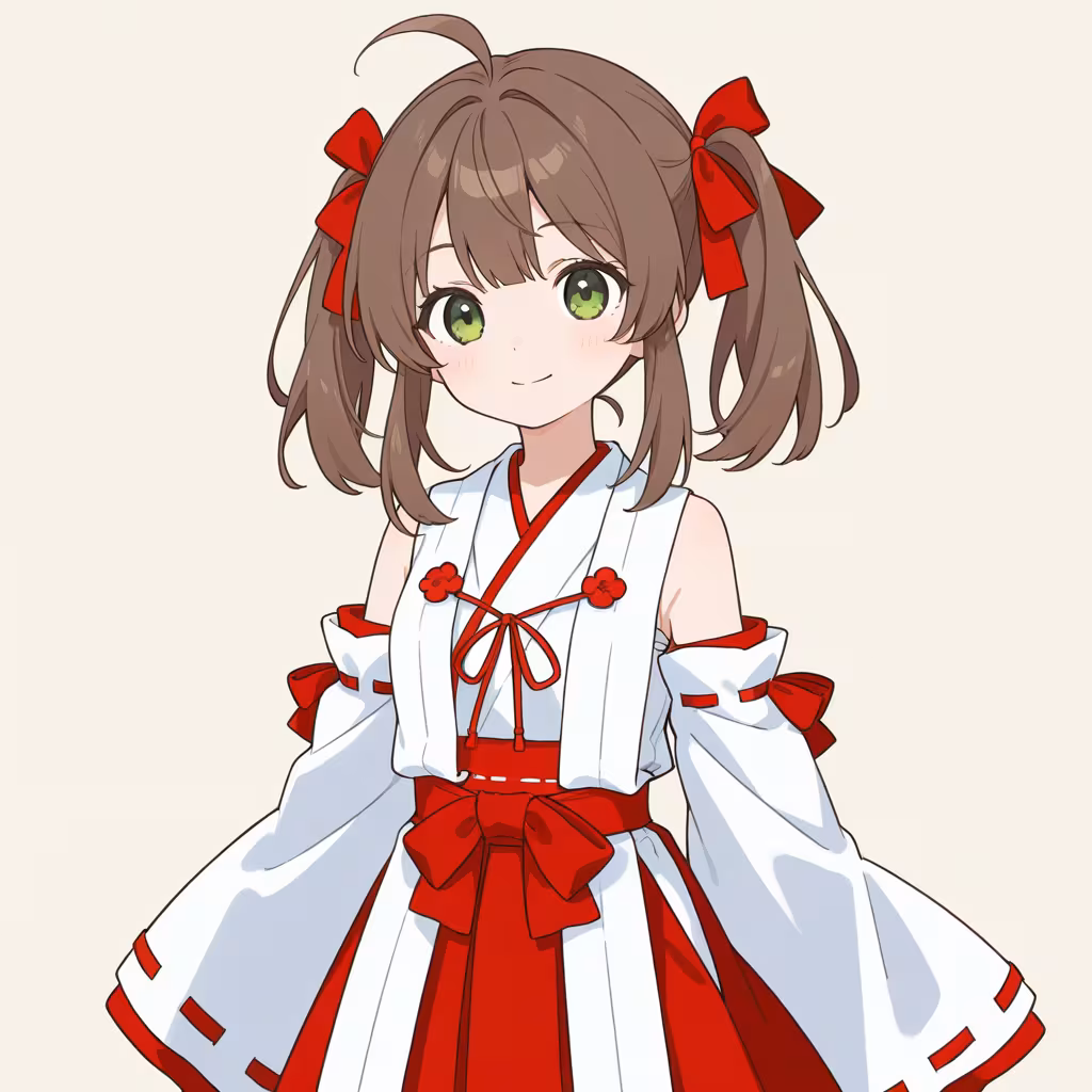 改造巫女服（ミニスカ巫女）の作例