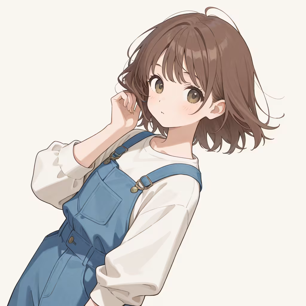 オーバーオールの作例