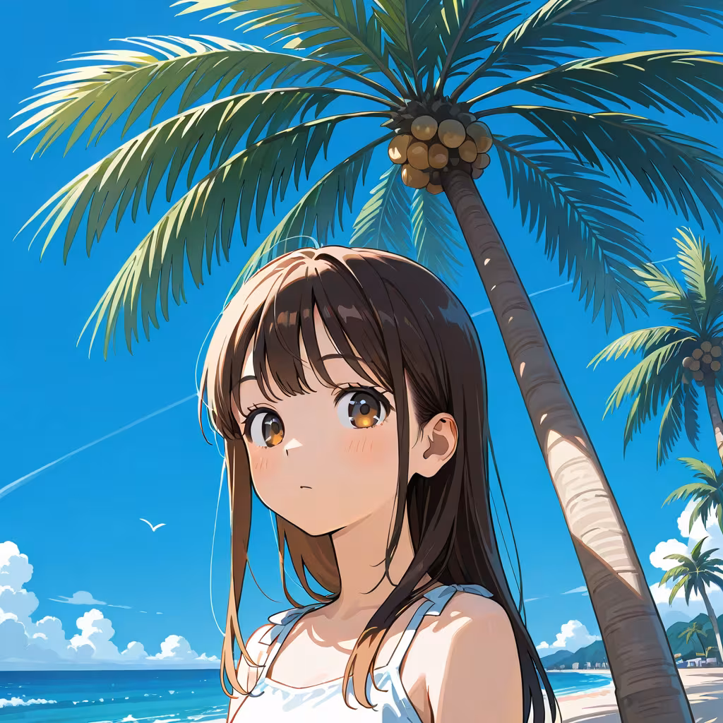 ヤシの木の作例