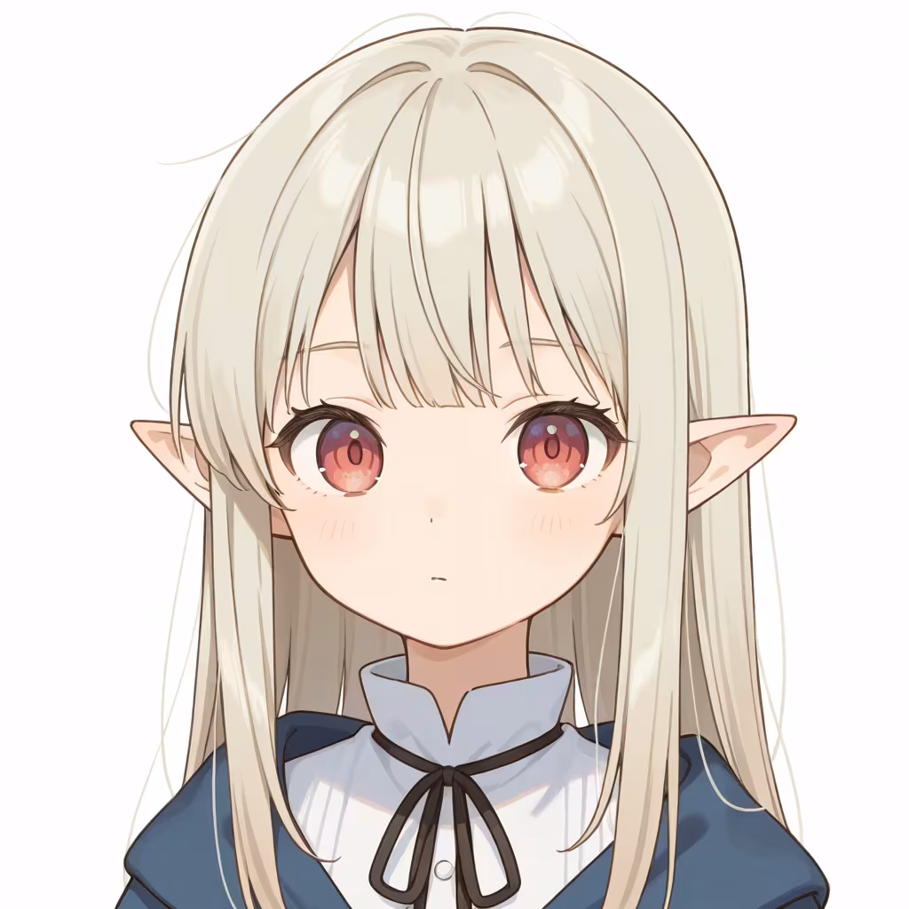 尖り耳の作例