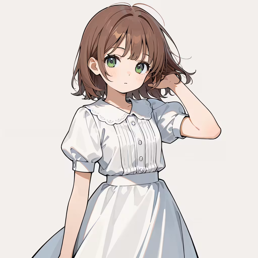 パフスリーブの作例
