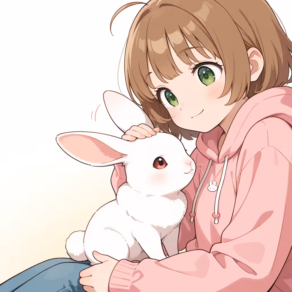 兎の作例