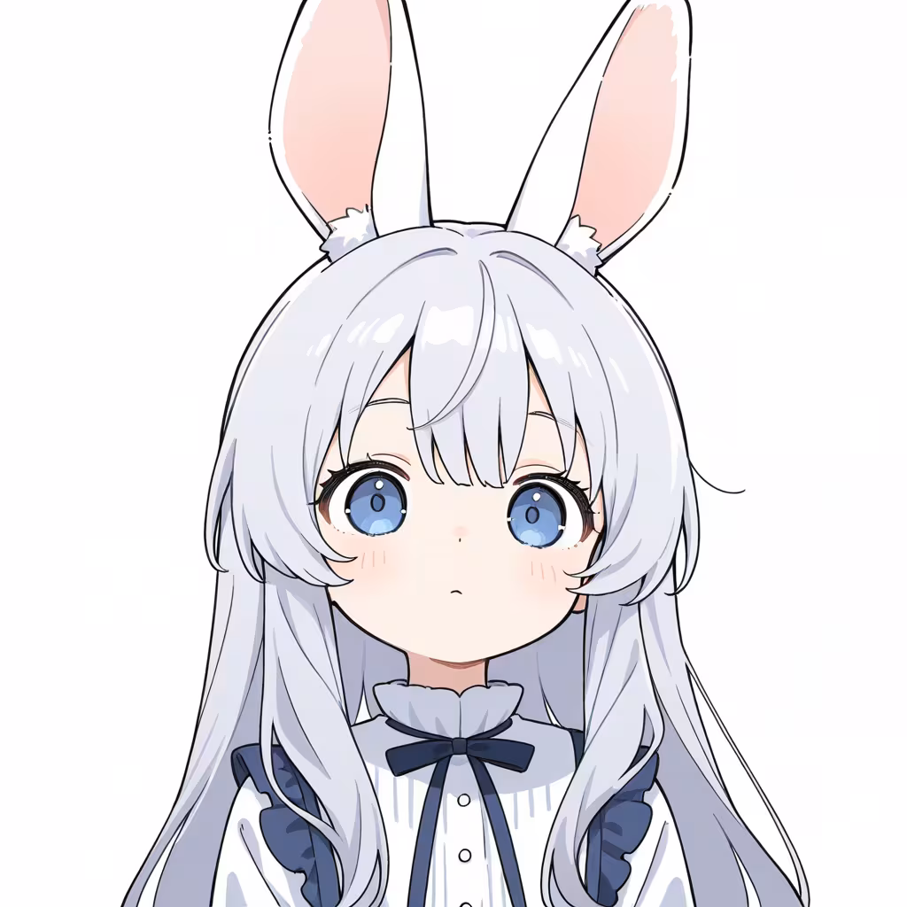うさぎ耳の作例