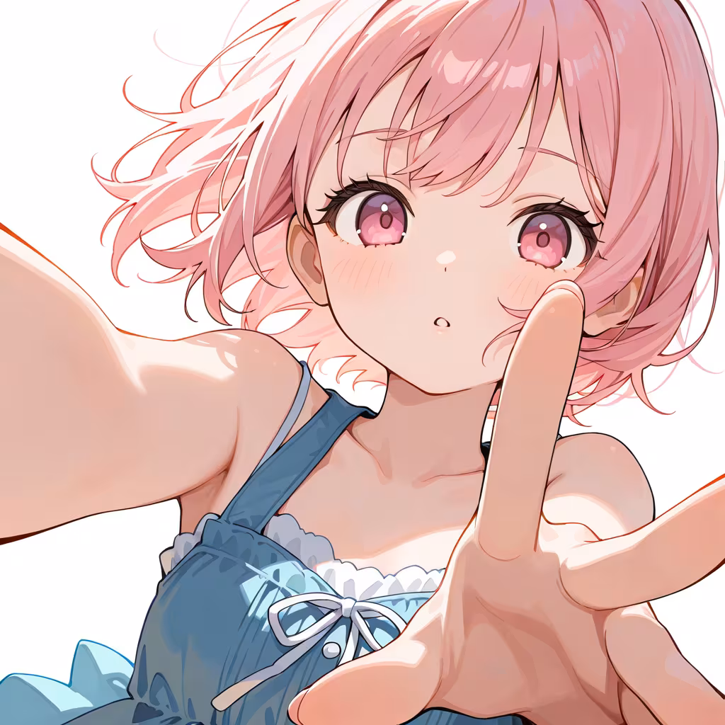 こちらに手を伸ばすの作例