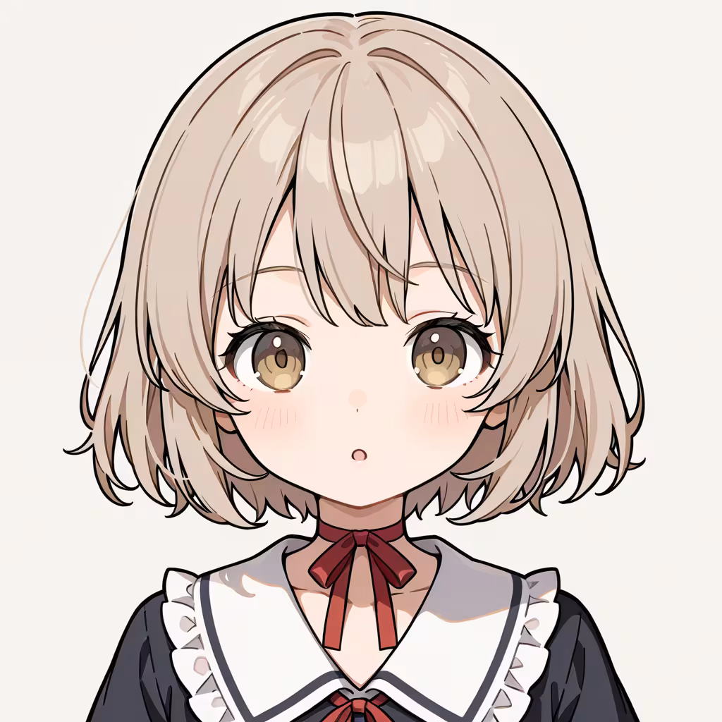 リボンチョーカーの作例