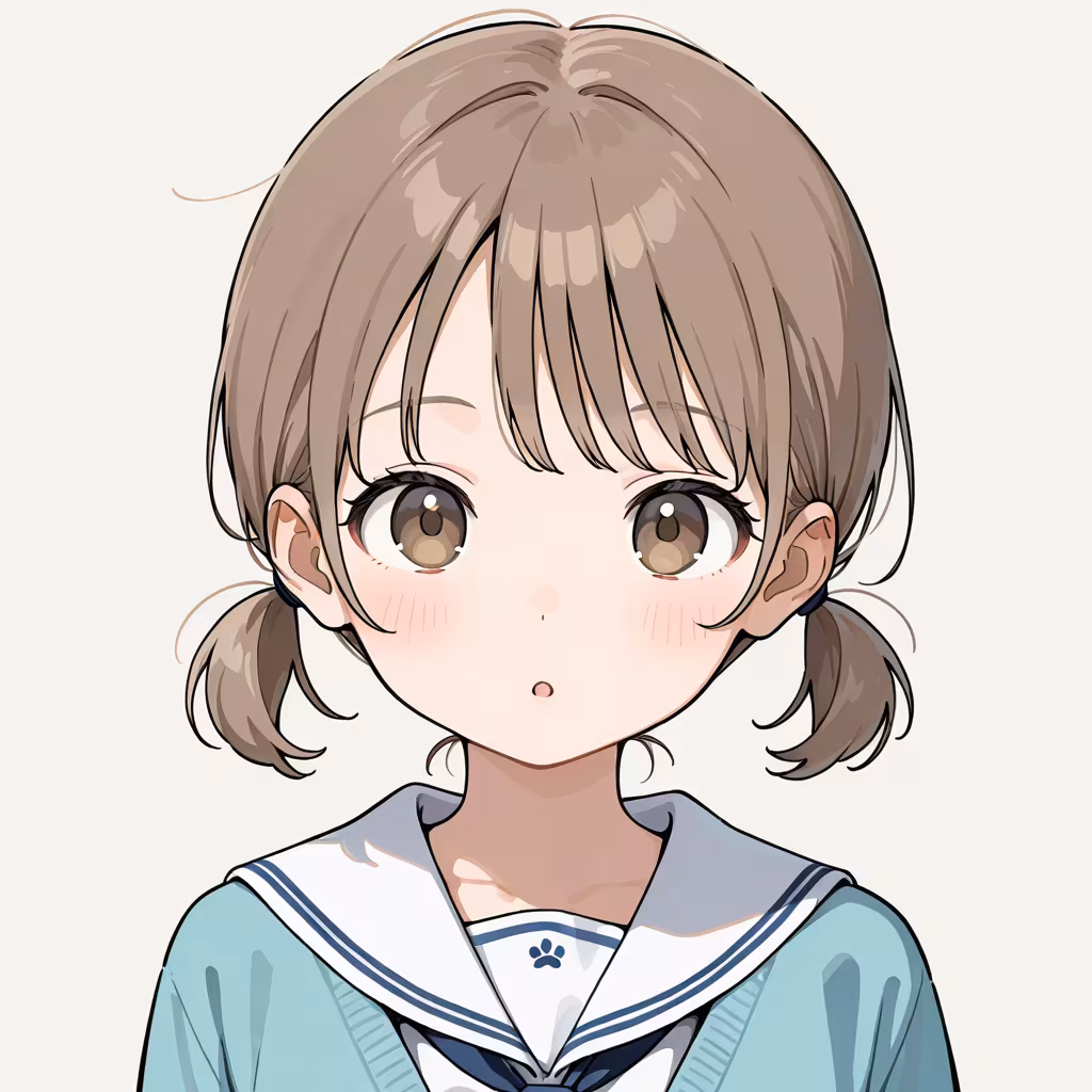 二つ結びの作例