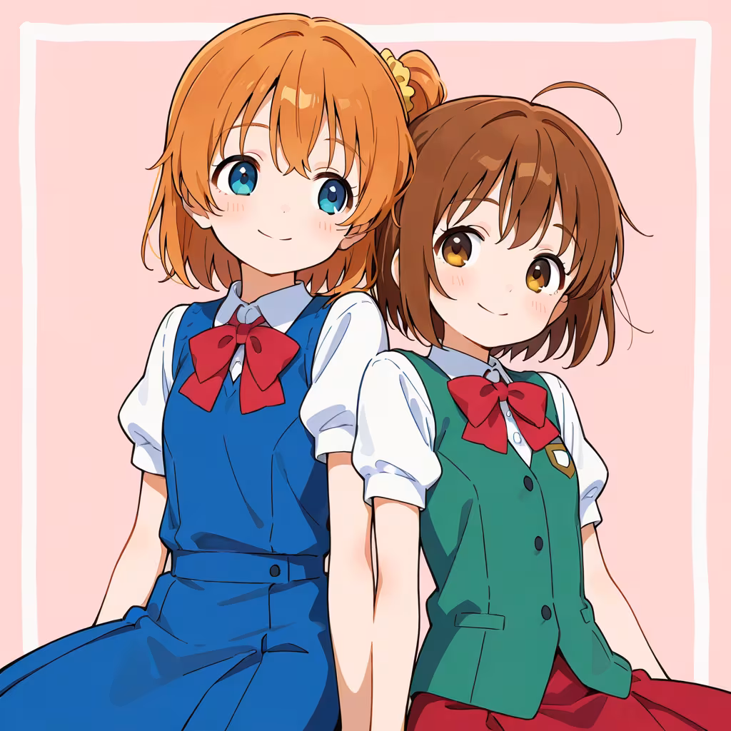 兄弟姉妹の作例