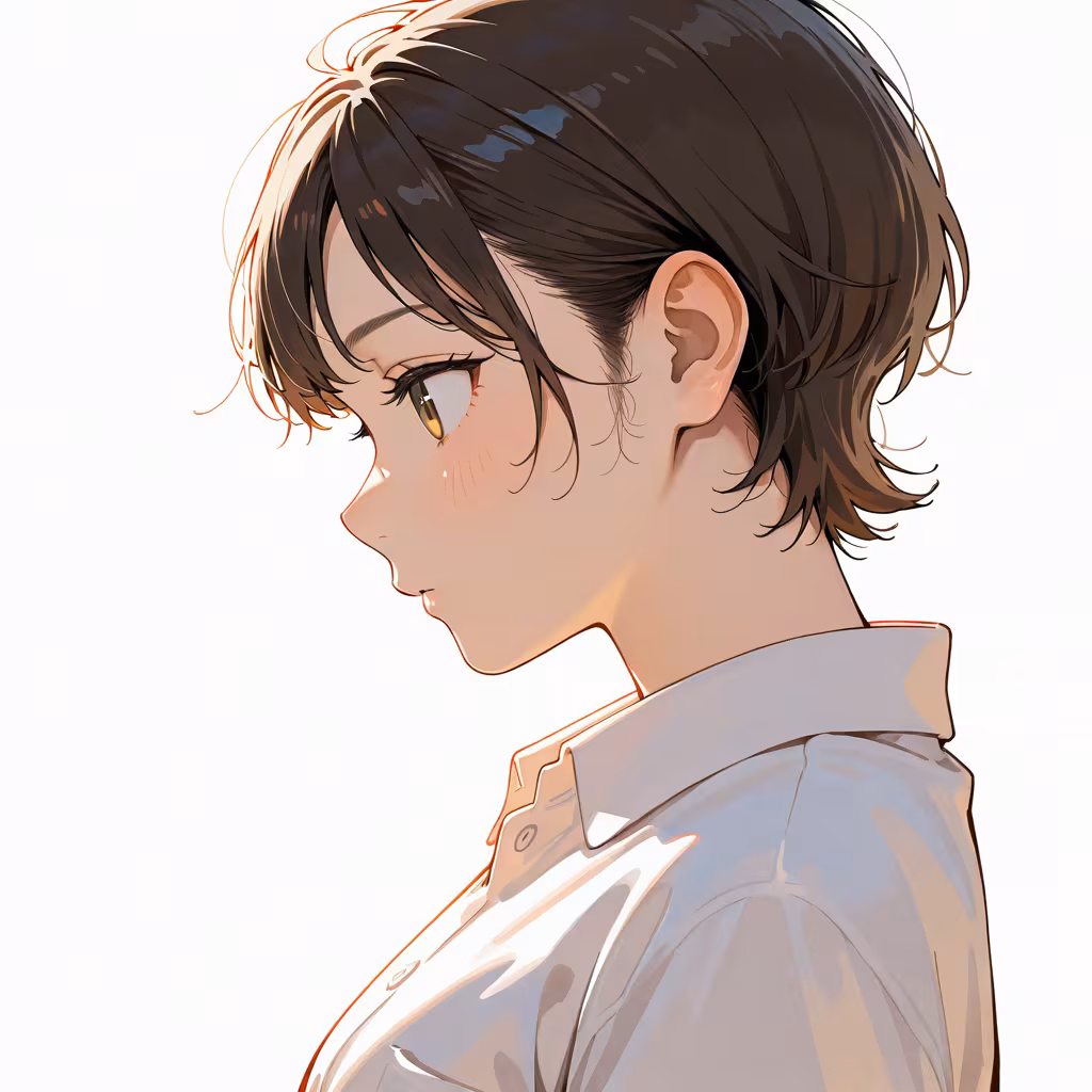 もみあげの作例