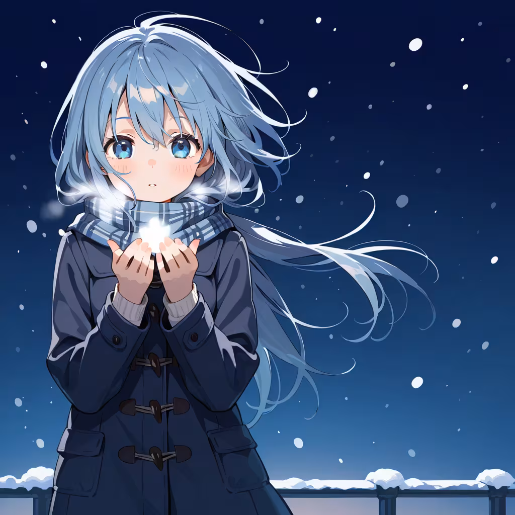 雪の作例