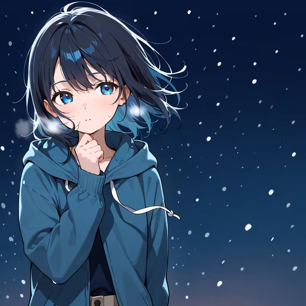 降雪の作例