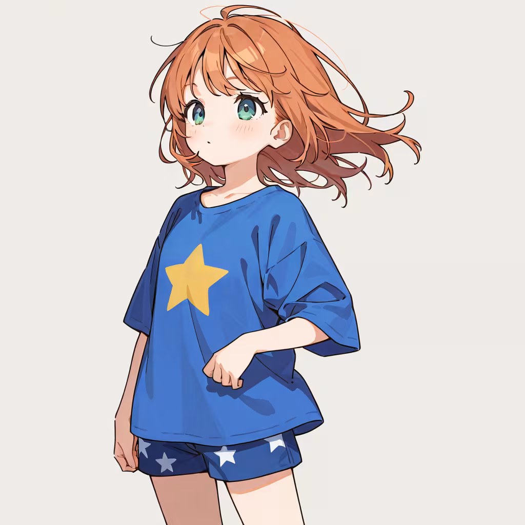 星柄の作例