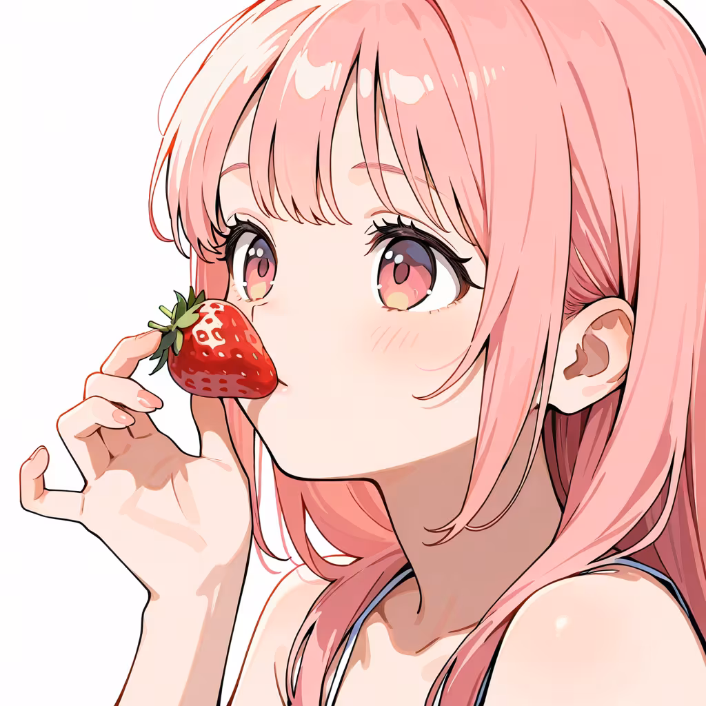 いちごの作例