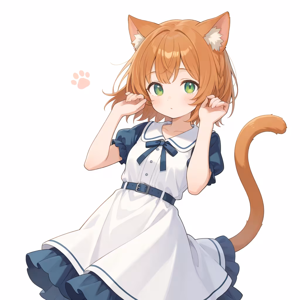 尻尾上げの作例
