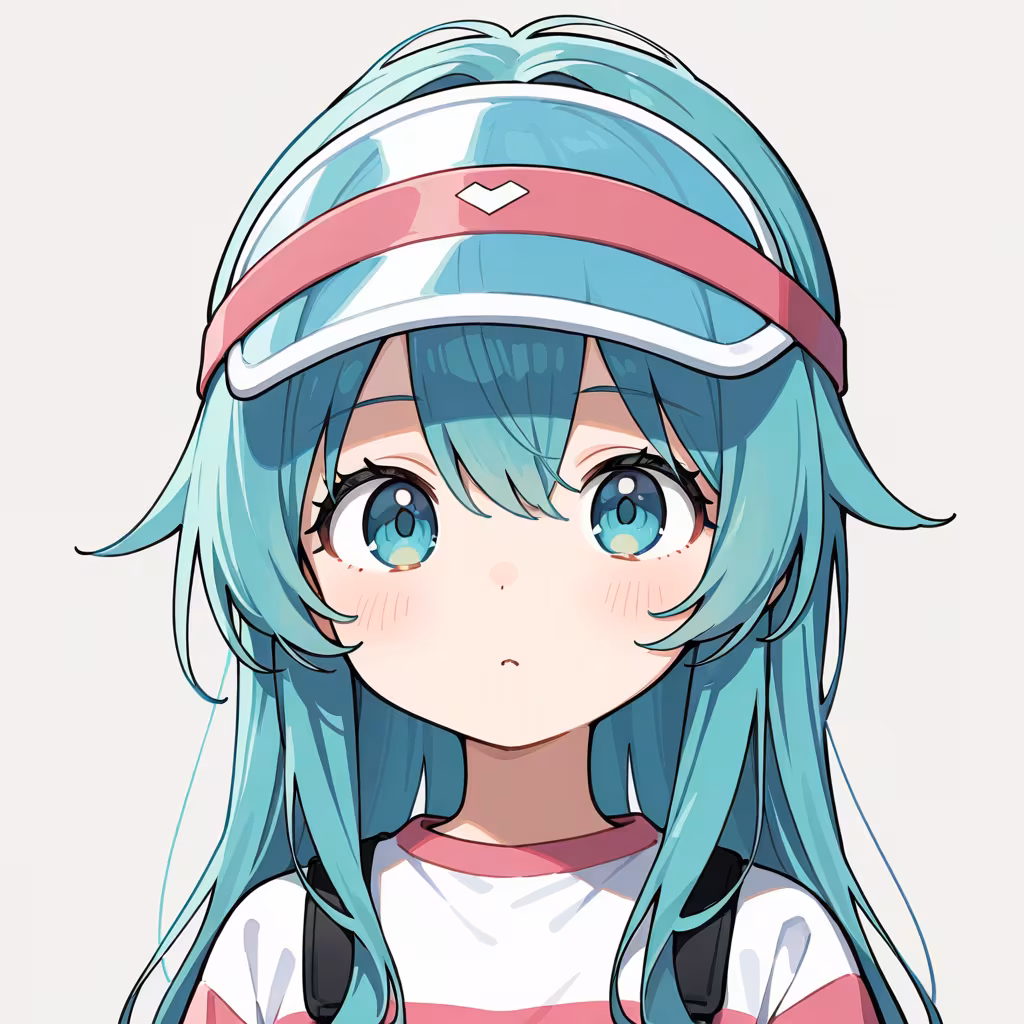 サンバイザーの作例