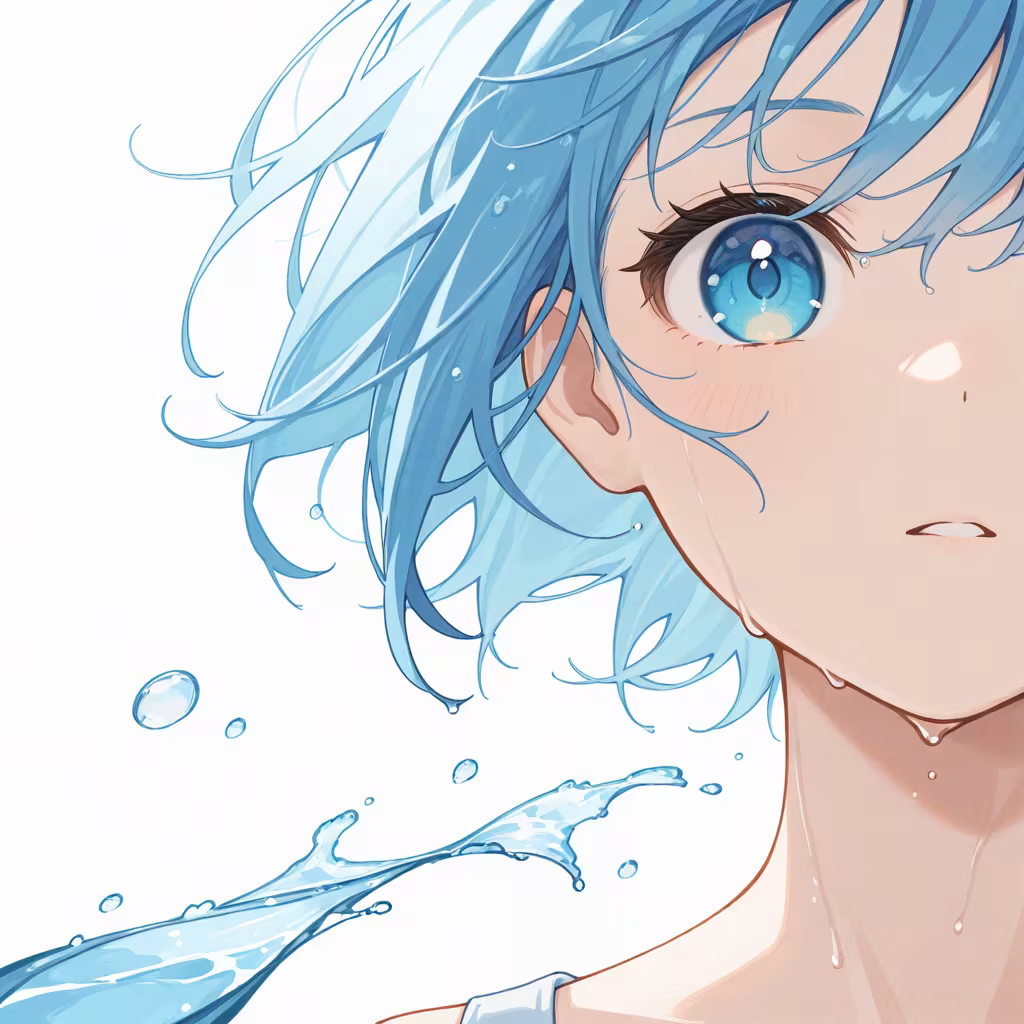 水滴の作例