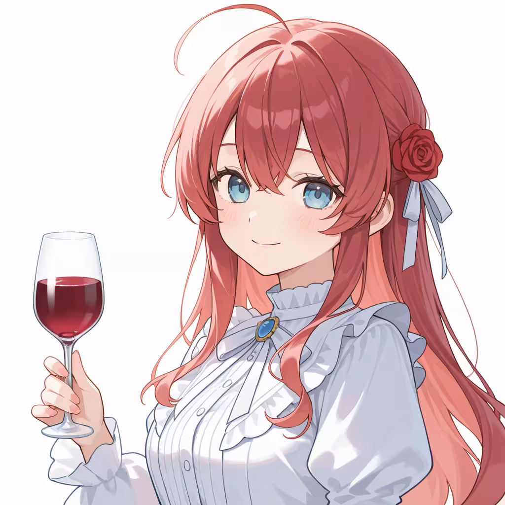 ワイングラスの作例