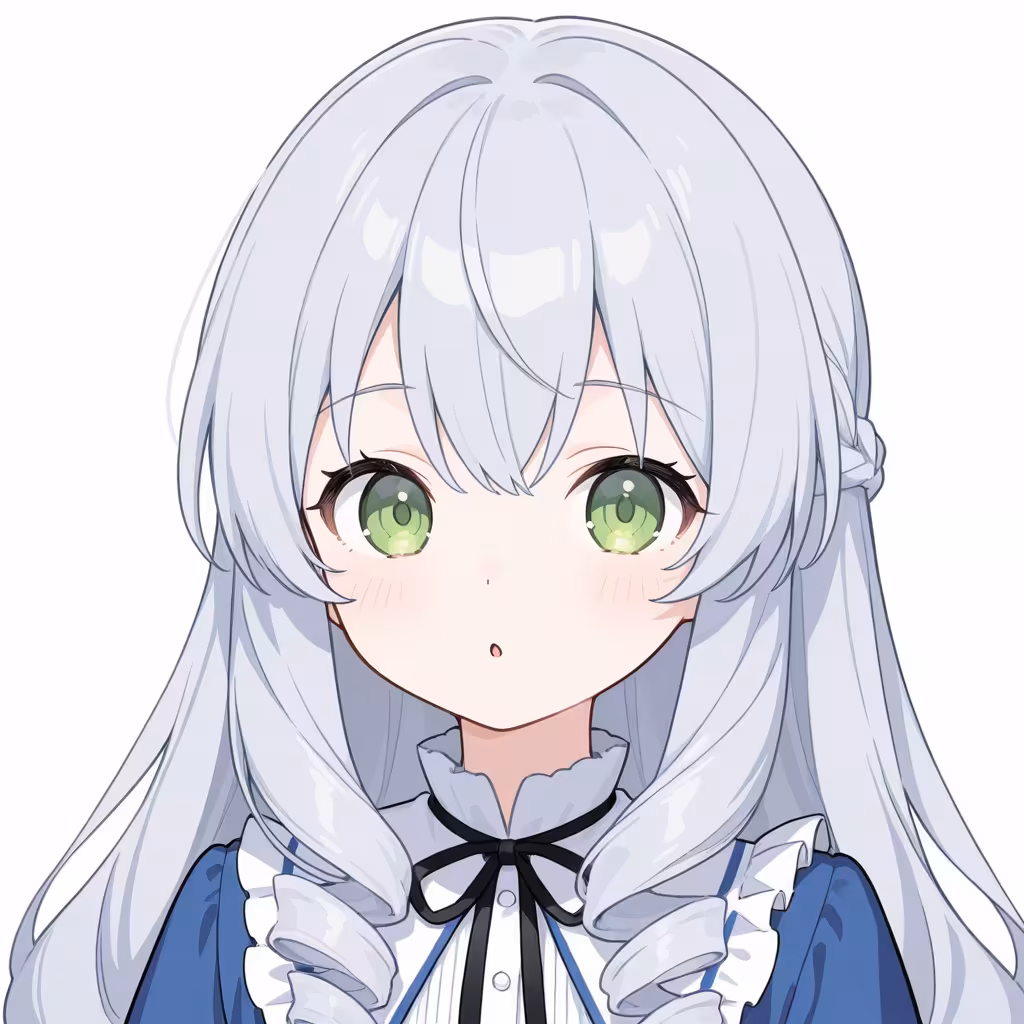 もみあげ縦ロールの作例