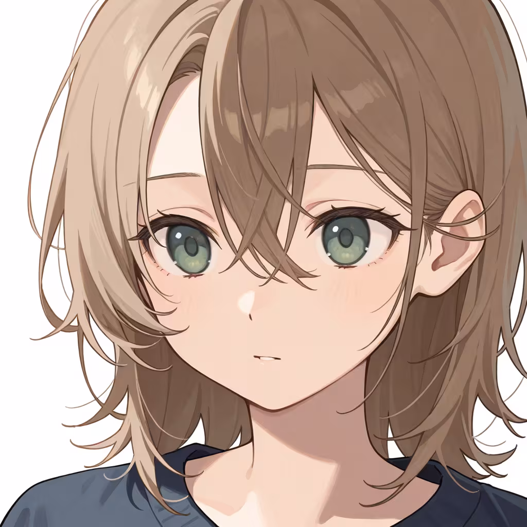 ほつれ毛の作例