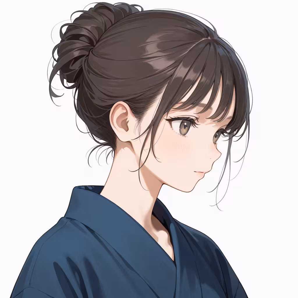 アップスタイルの作例