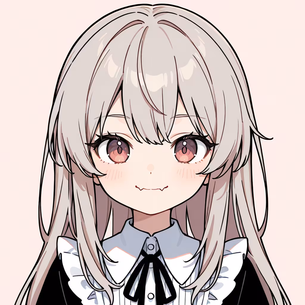 複数の肌色の牙の作例