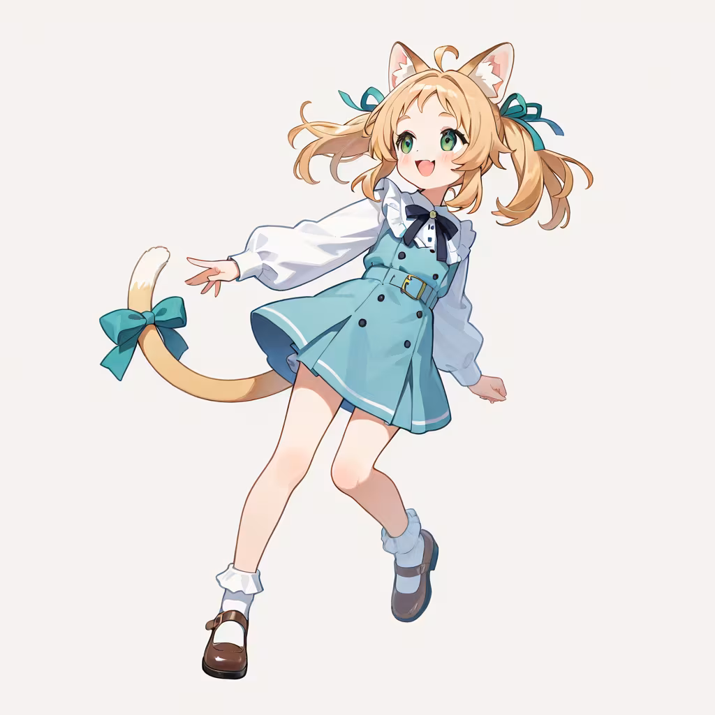 しっぽリボンの作例