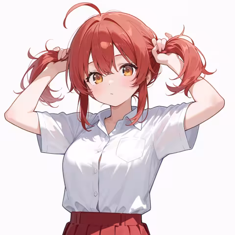 bunching hair