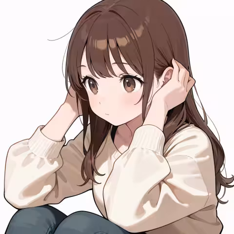 covering own ears
