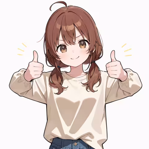 double thumbs up