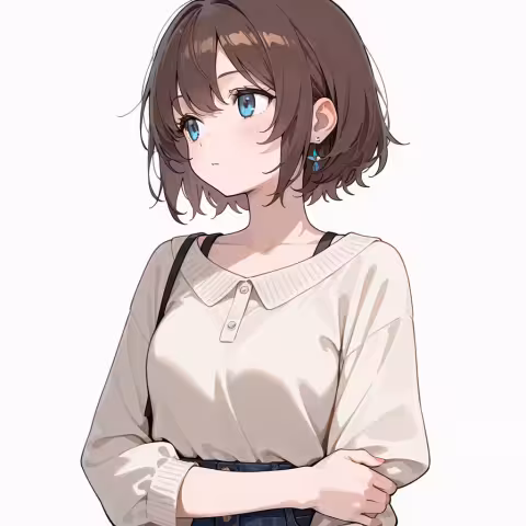 holding own arm