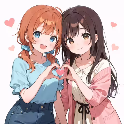 heart hands duo
