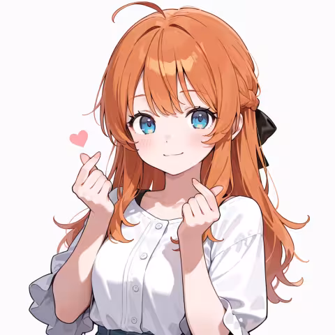 finger heart
