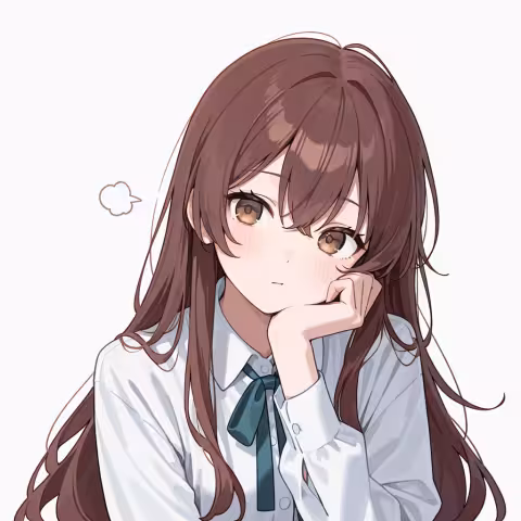 pensive