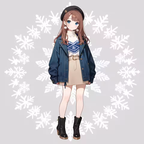 snowflake_background