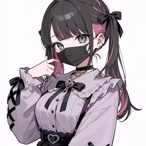 black mask