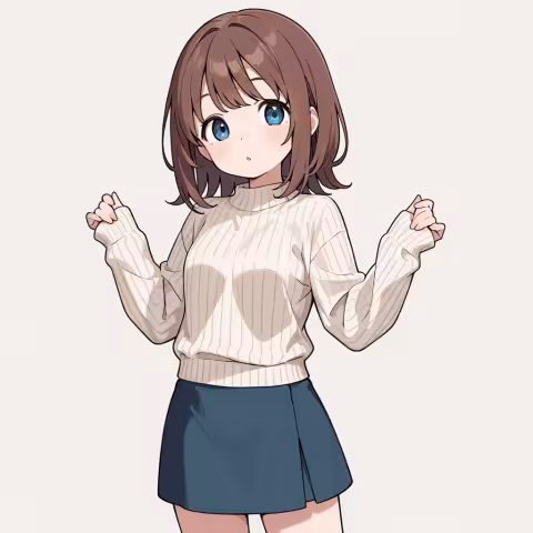 ribbed sweater