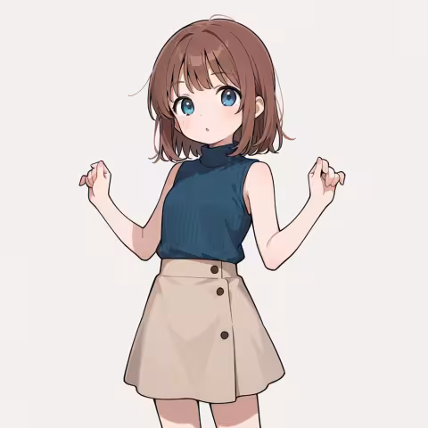 sleeveless turtleneck