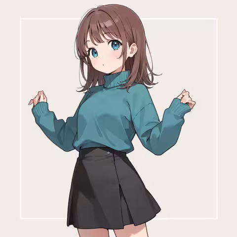 turtleneck sweater
