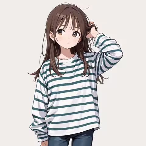 striped shirt