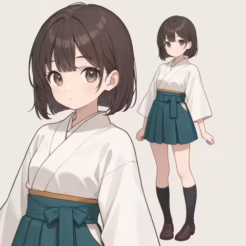 hakama short skirt